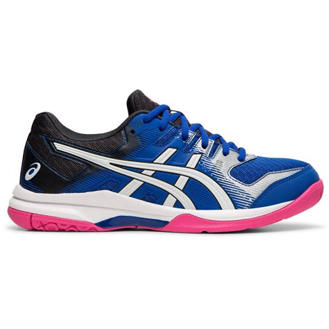 blue asics tennis shoes girsl.